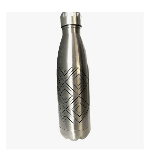 Manna 17 oz Vogue Architect Stainless Steel Onyx Tumbler Geometric Design - Picture 6 of 10